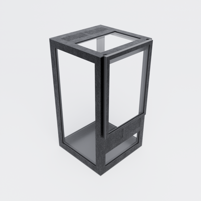 Terrarium szklane 7x7x13 GILOTYNA