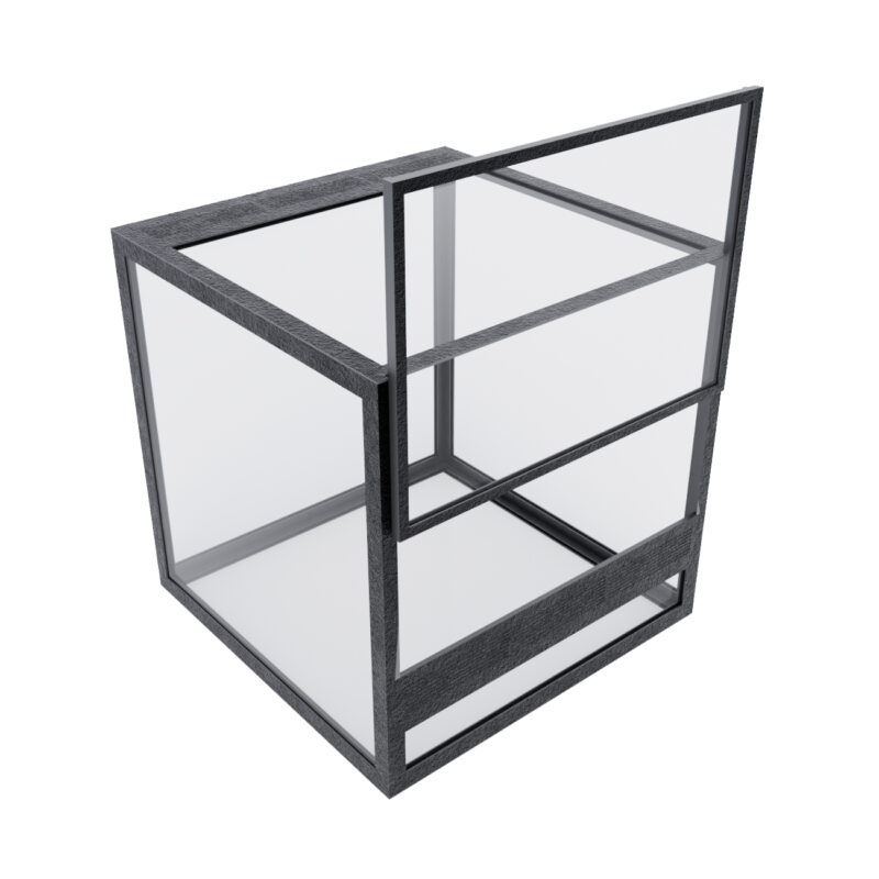 Terrarium szklane 15x15x15