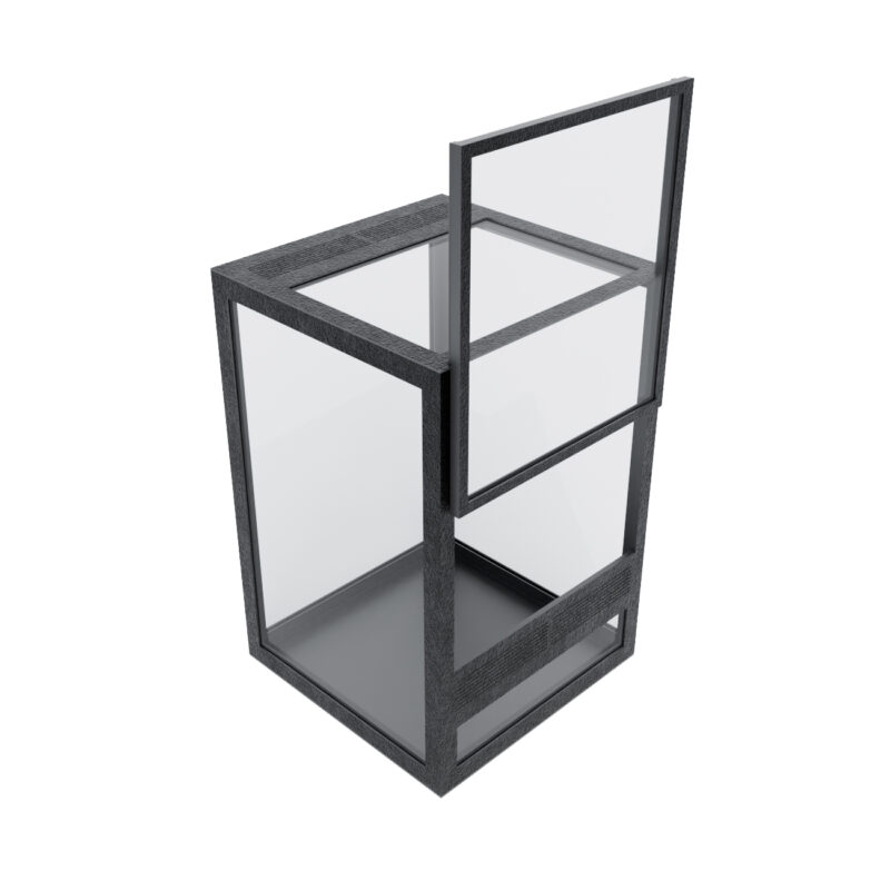 Terrarium szklane 10x10x15