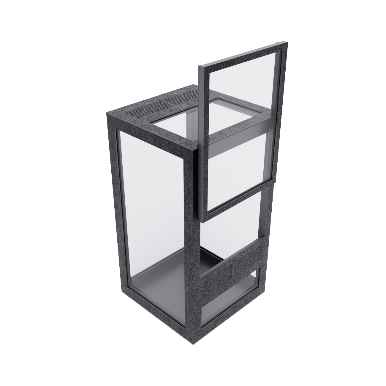 Terrarium szklane 7x7x13