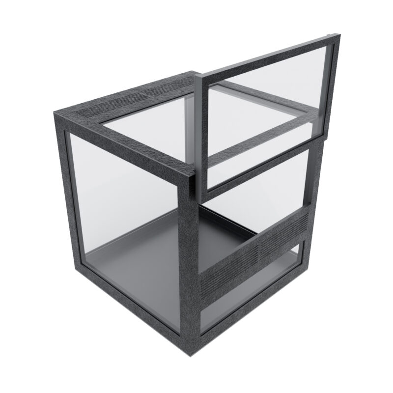 Terrarium szklane 10x10x10