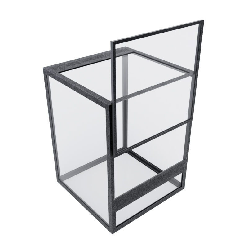 Terrarium szklane 15x15x20