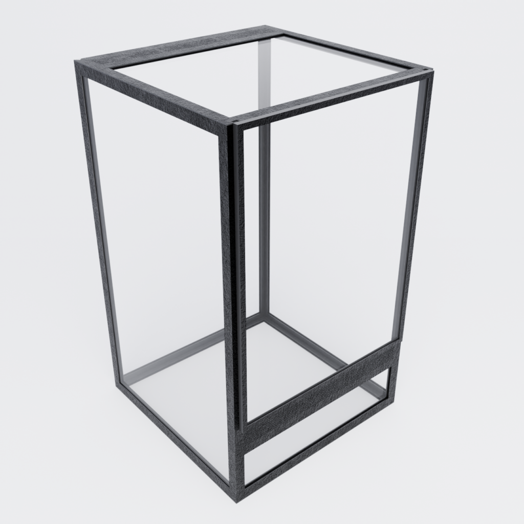 Terrarium szklane 15x15x25