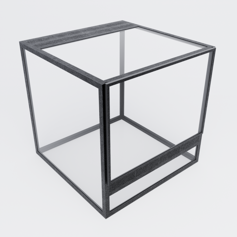 Terrarium szklane 20x20x20