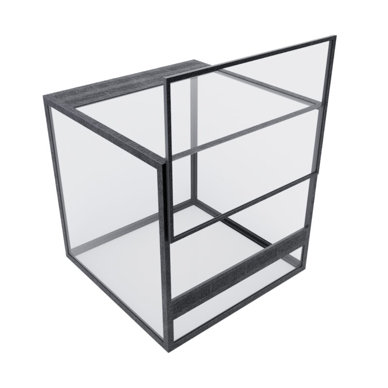 Terrarium szklane 20x20x20