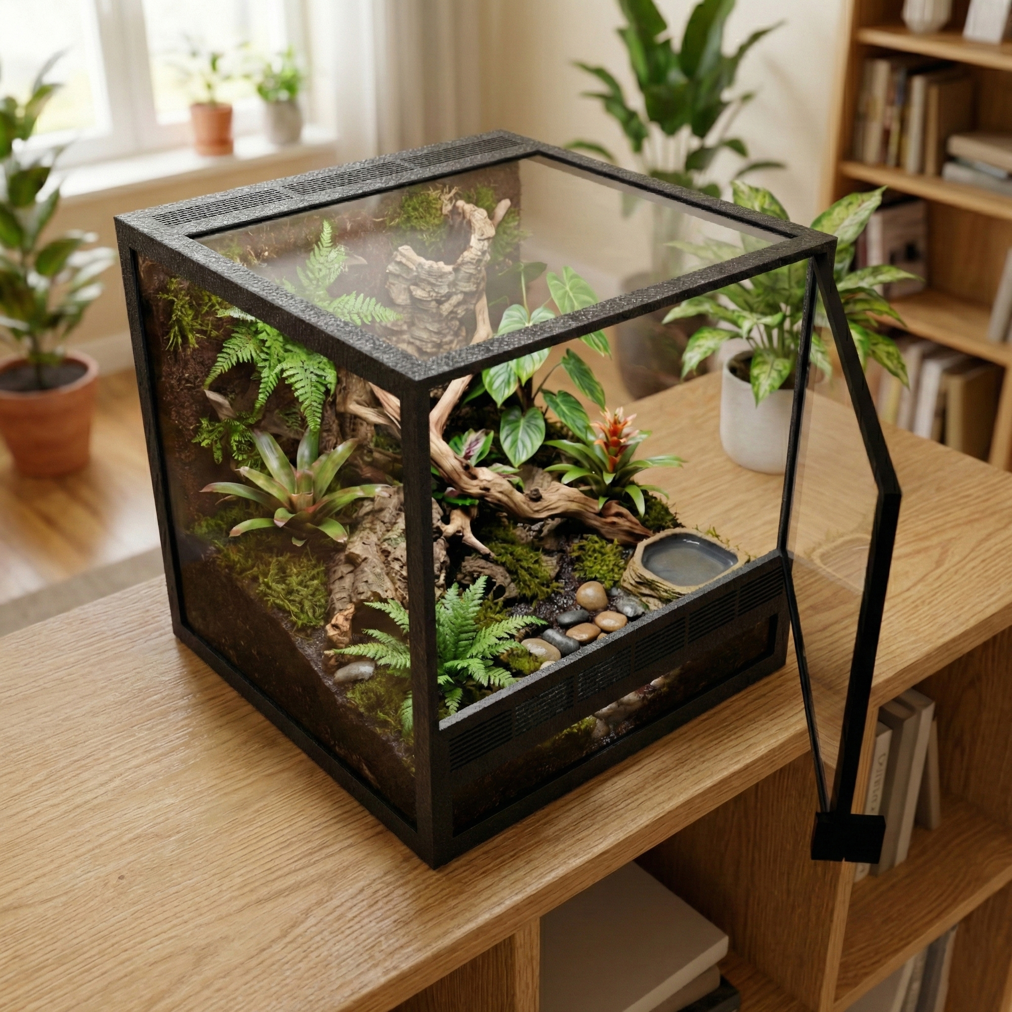 Terrarium szklane 15x15x15 - obrazek 2